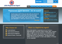 Screenshot of USA-RegisteredAgent.com